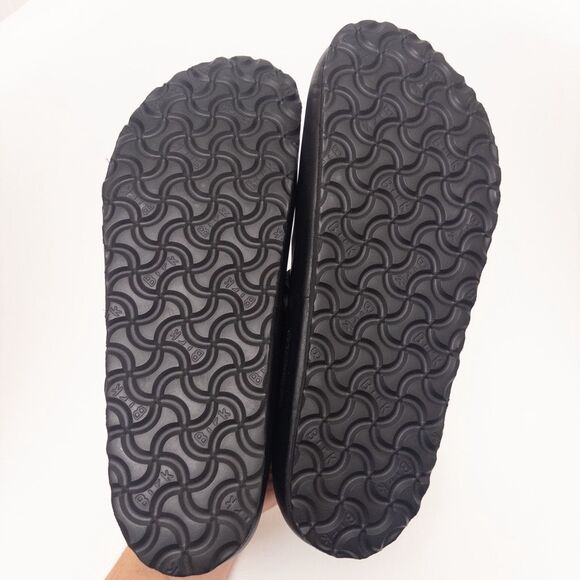 Birkenstock London Black Oiled Clog Shoes Size 42 Narrow - Picture 9 of 12